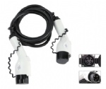 Conector de carga EV (acoplador) Modo 2/Nivel 2/Cargador EV (SAE J1722 IEC 62196 conector de carga) 16A/32A